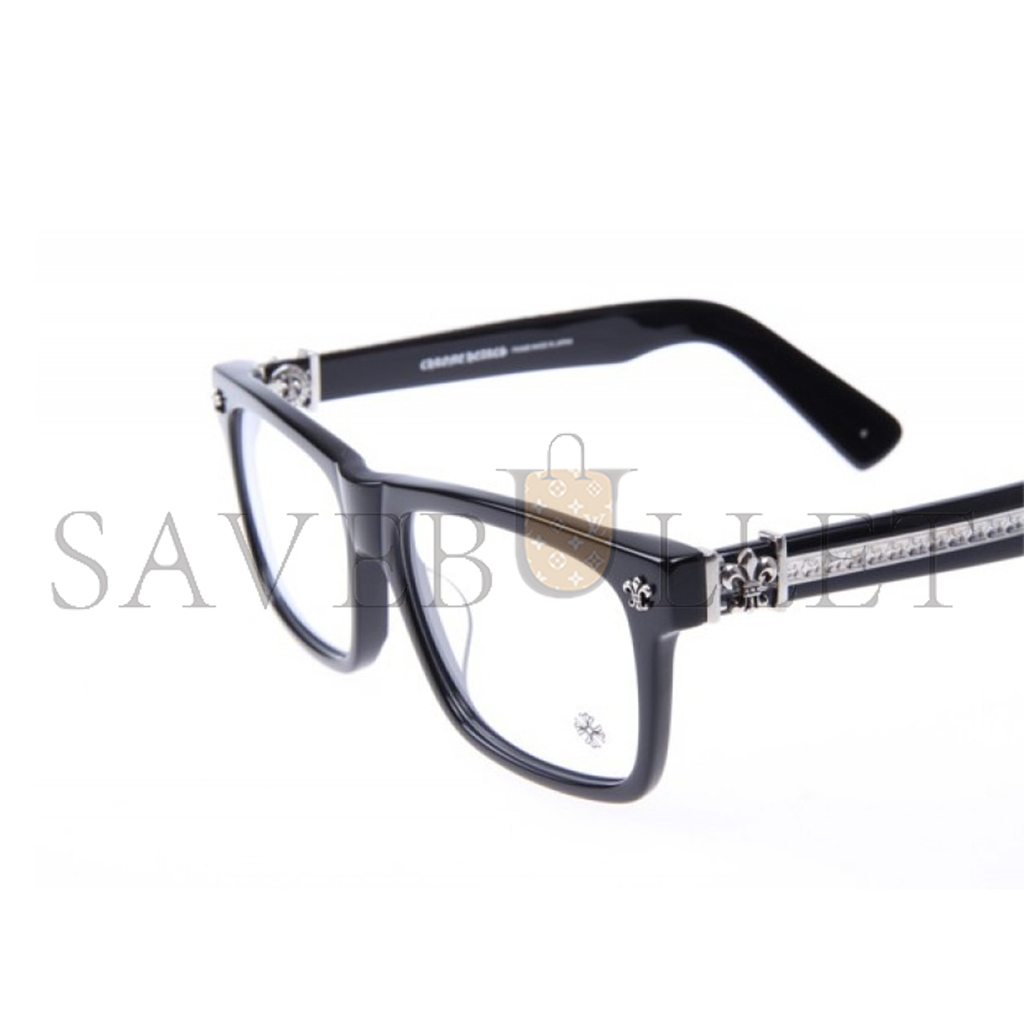 CHROME HEARTS BOX LUNCH-A EYEGLASSES IN BLACK LUNCH-A_B